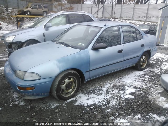 1Y1SK5369RZ020848 - 1994 GEO PRIZM LSI BLUE photo 2