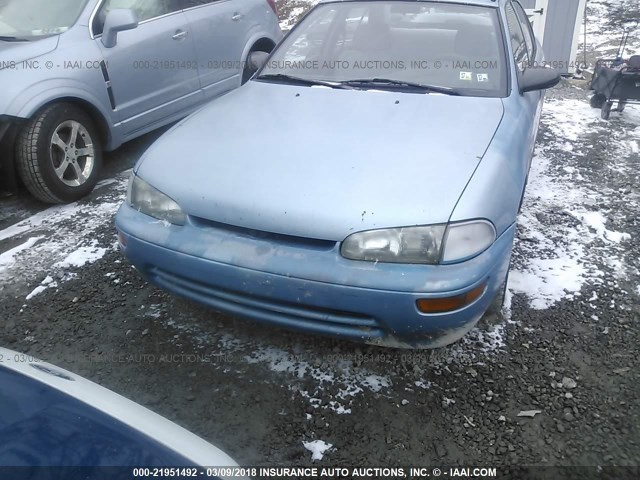 1Y1SK5369RZ020848 - 1994 GEO PRIZM LSI BLUE photo 6