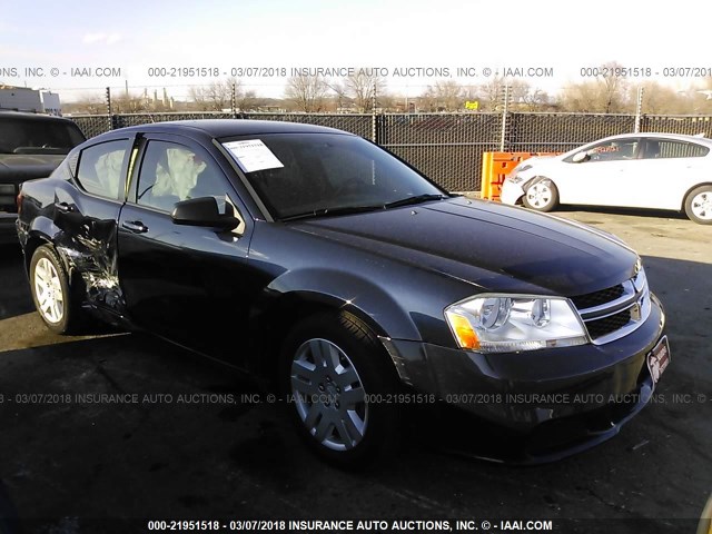 1B3BD4FB1BN506926 - 2011 DODGE AVENGER EXPRESS 深蓝色 照片 1