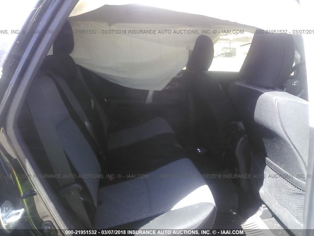 JTEBU5JR7H5426740 - 2017 TOYOTA 4RUNNER SR5 PREM/LTDL/TRAIL/TRD BLACK photo 8