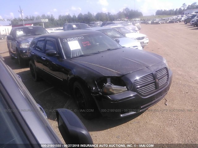 2D4FV47T47H739156 - 2007 DODGE MAGNUM SE BLACK photo 1