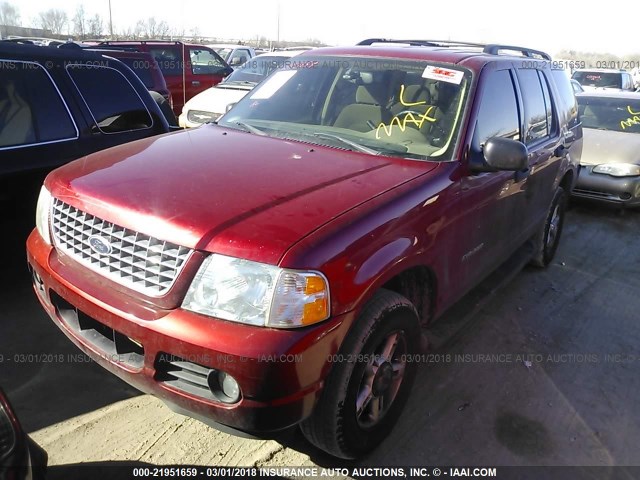 1FMZU73K54ZA43456 - 2004 FORD EXPLORER XLT/XLT SPORT/NBX RED photo 2