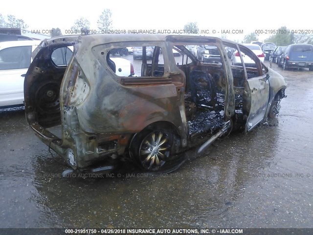 2C4RC1BG5HR720698 - 2017 CHRYSLER PACIFICA TOURING L BROWN photo 4