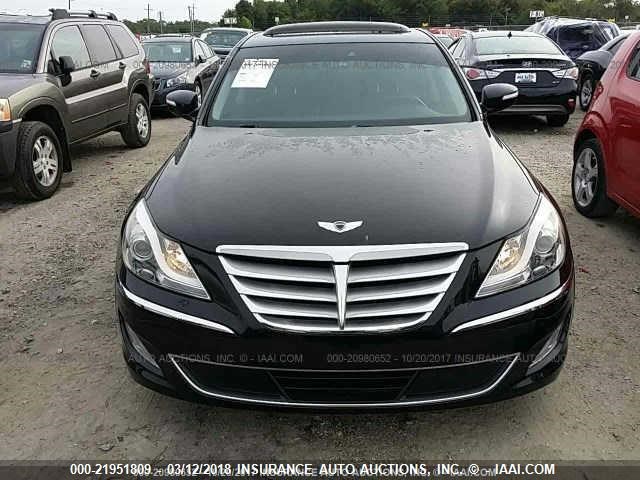 KMHGC4DH8DU238041 - 2013 HYUNDAI GENESIS 5.0L BLACK photo 6