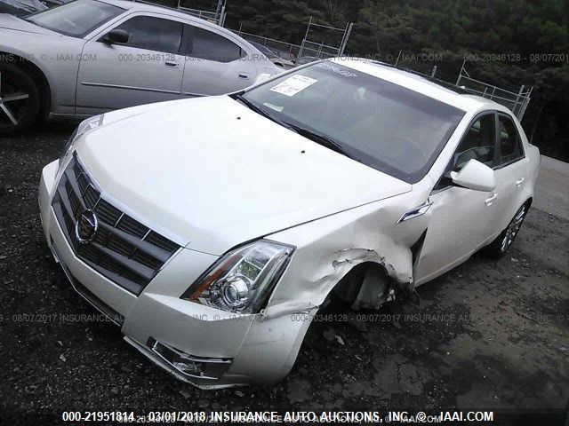 1G6DP5EDXB0149950 - 2011 CADILLAC CTS PREMIUM COLLECTION WHITE photo 6