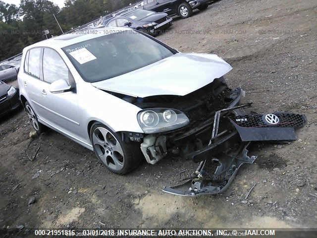 WVWHV71K57W017364 - 2007 VOLKSWAGEN NEW GTI SILVER photo 1