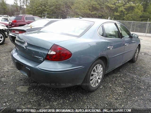 2G4WE587271188265 - 2007 BUICK LACROSSE CXS BLUE photo 3