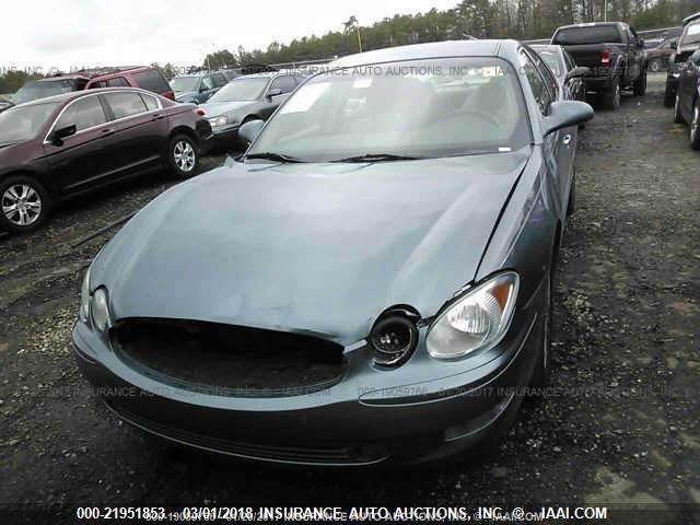 2G4WE587271188265 - 2007 BUICK LACROSSE CXS BLUE photo 4