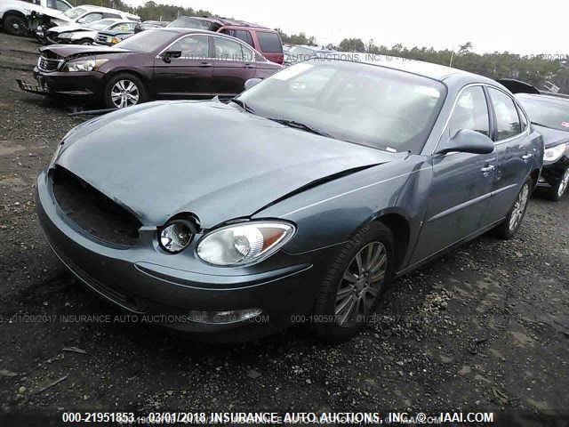 2G4WE587271188265 - 2007 BUICK LACROSSE CXS BLUE photo 6