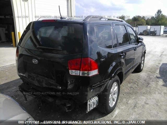 KNDJJ741595020452 - 2009 KIA BORREGO LX/EX BLACK photo 6