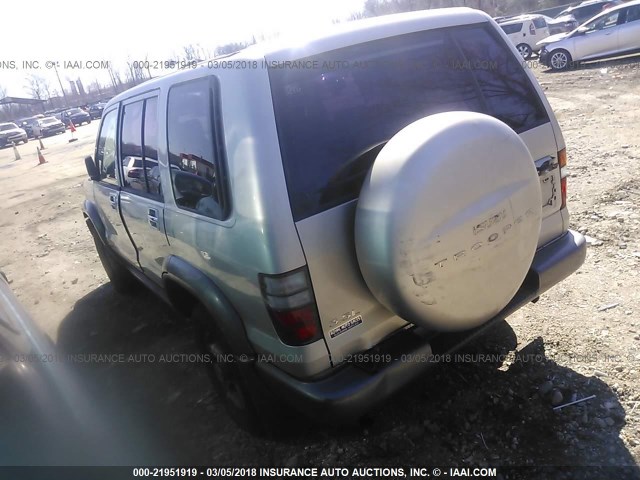 JACDJ58X9Y7J00192 - 2000 ISUZU TROOPER S/LS/LIMITED 银色 照片 3