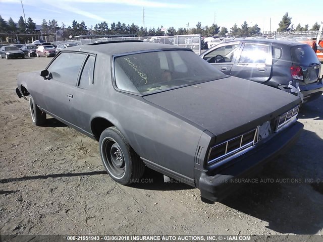 1N47U8S162179 - 1978 CHEVROLET CAPRICE BLACK photo 3