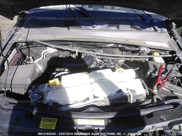 1J8GP28K89W527850 - 2009 JEEP LIBERTY SPORT 绿色 照片 10