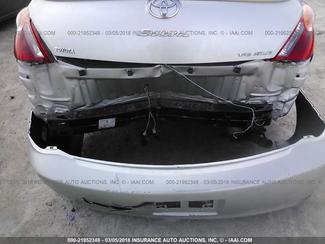 4T1CA30P74U014867 - 2004 TOYOTA CAMRY SOLARA SE/SLE SILVER photo 6