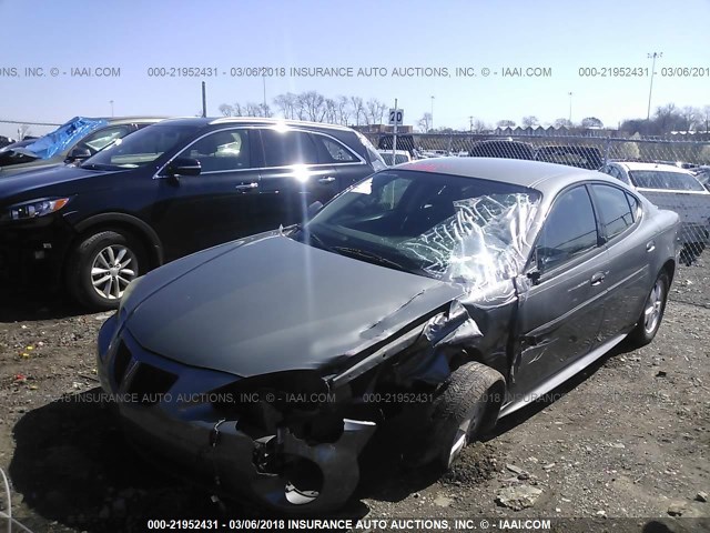 2G2WP552X81131146 - 2008 PONTIAC GRAND PRIX ნაცრისფერი ფოტო 2