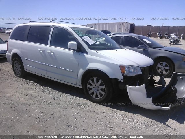 2C4RC1BG6GR141203 - 2016 CHRYSLER TOWN & COUNTRY TOURING WHITE photo 1