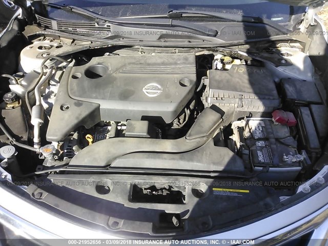 1N4AL3AP5DC902789 - 2013 NISSAN ALTIMA 2.5/S/SV/SL SILVER photo 10