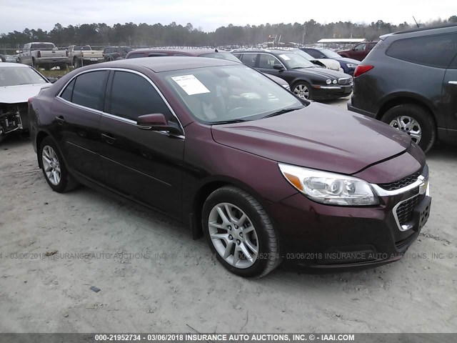 1G11C5SL3FF226290 - 2015 CHEVROLET MALIBU 1LT BURGUNDY photo 1