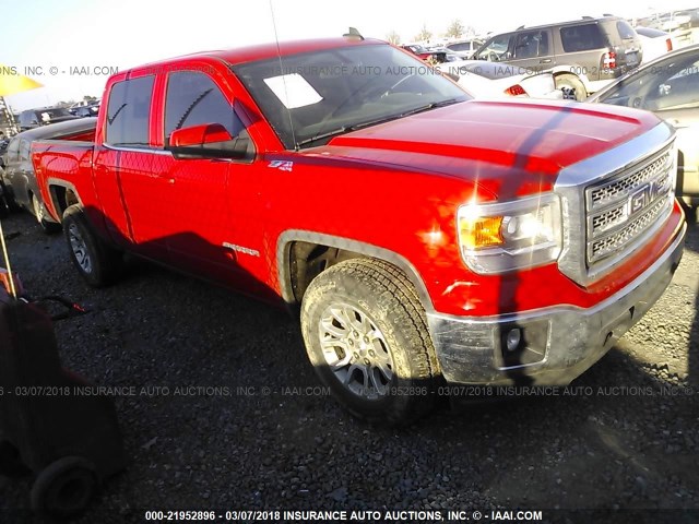 3GTU2UEC2FG257851 - 2015 GMC SIERRA K1500 SLE RED photo 1