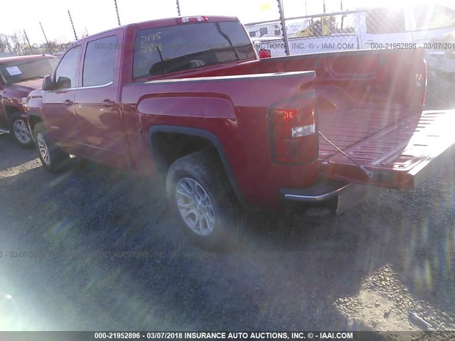 3GTU2UEC2FG257851 - 2015 GMC SIERRA K1500 SLE RED photo 3