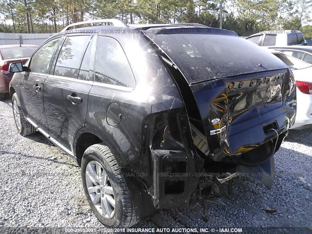 2FMDK4KC8DBA60134 - 2013 FORD EDGE LIMITED BROWN photo 3