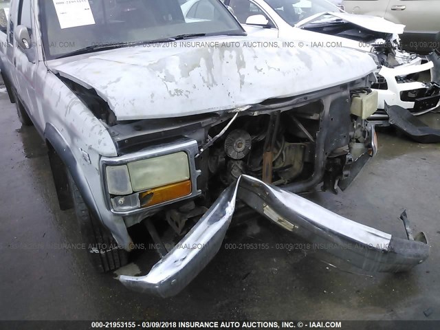 1B7GL23X8TS561596 - 1996 DODGE DAKOTA GRAY photo 6