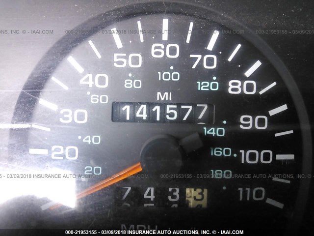 1B7GL23X8TS561596 - 1996 DODGE DAKOTA GRAY photo 7