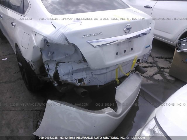 1N4AL3AP5EC270815 - 2014 NISSAN ALTIMA 2.5/S/SV/SL WHITE photo 6