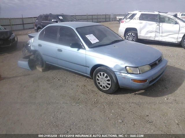 1NXAE09E2PZ030006 - 1993 TOYOTA COROLLA LE/DX BLUE photo 1