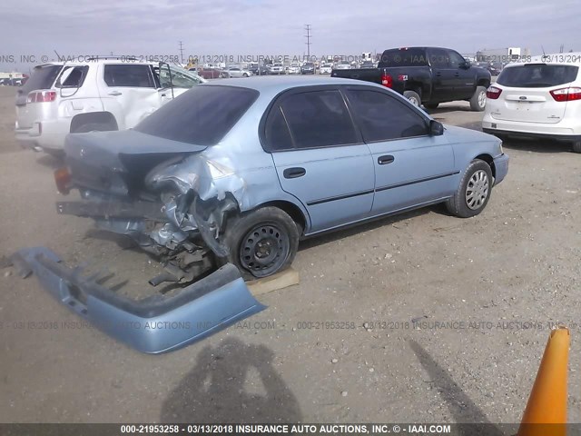 1NXAE09E2PZ030006 - 1993 TOYOTA COROLLA LE/DX BLUE photo 4