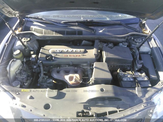 4T4BE46KX9R087231 - 2009 TOYOTA CAMRY SE/LE/XLE 灰色 照片 10