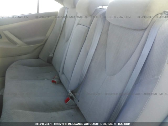 4T4BE46KX9R087231 - 2009 TOYOTA CAMRY SE/LE/XLE 灰色 照片 8