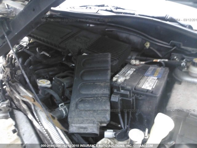 JM1DE1HY7B0127446 - 2011 MAZDA MAZDA2 GRAY photo 10