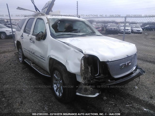 1GKS2EEF3ER141455 - 2014 GMC YUKON DENALI WHITE photo 1