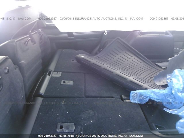 JTEBU5JR5G5306045 - 2016 TOYOTA 4RUNNER SR5 PREM/LTDL/TRAIL/TRD BLACK photo 8