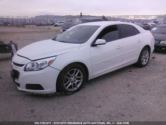 1G11C5SL0FF286480 - 2015 CHEVROLET MALIBU 1LT 白色 照片 2