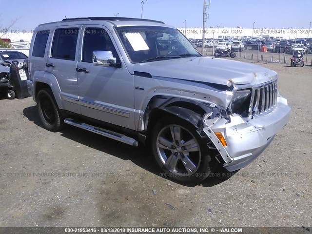 1J4PP2GK9BW586222 - 2011 JEEP LIBERTY SPORT 银色 照片 1
