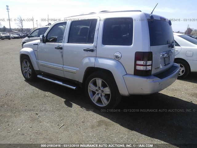 1J4PP2GK9BW586222 - 2011 JEEP LIBERTY SPORT 银色 照片 3