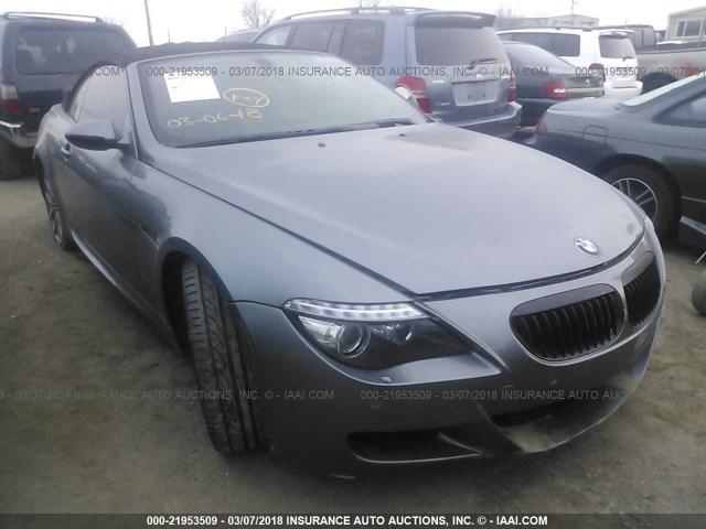 WBSEK93598CY79013 - 2008 BMW M6 GRAY photo 1