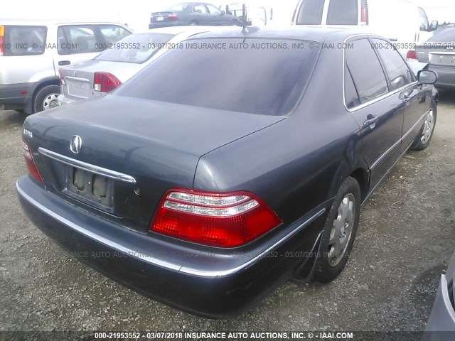 JH4KA96684C003995 - 2004 ACURA 3.5RL GRAY photo 4