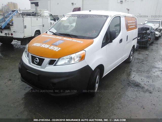 3N6CM0KN8FK717724 - 2015 NISSAN NV200 2.5S/2.5SV WHITE photo 2