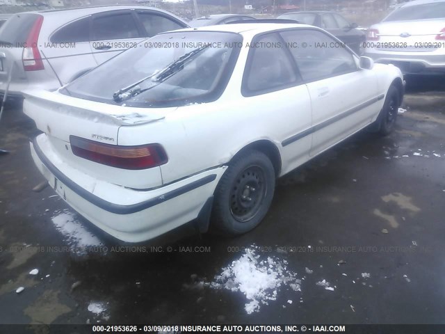 JH4DA9357PS017806 - 1993 ACURA INTEGRA LS WHITE photo 4