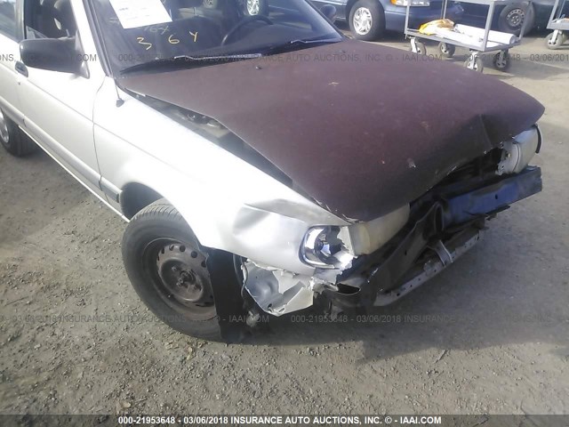 1N4EB31P5RC887867 - 1994 NISSAN SENTRA E/XE/GXE/LE SILVER photo 6
