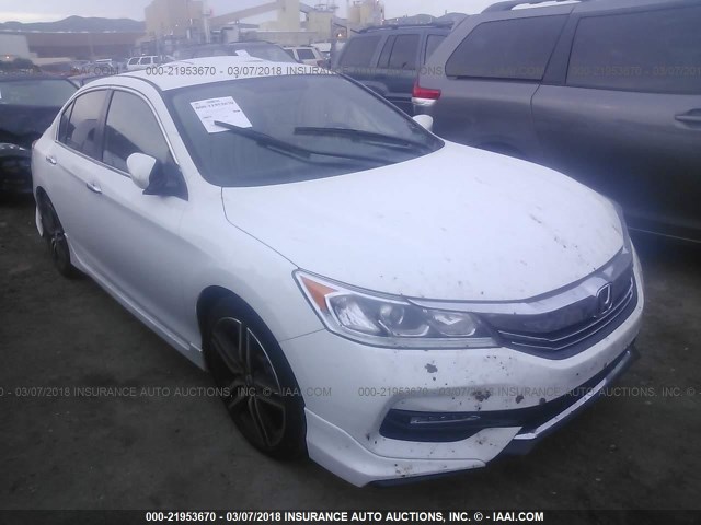 1HGCR2E53HA136181 - 2017 HONDA ACCORD SPORT 白色 照片 1