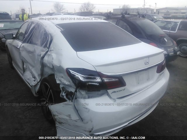 1HGCR2E53HA136181 - 2017 HONDA ACCORD SPORT 白色 照片 3