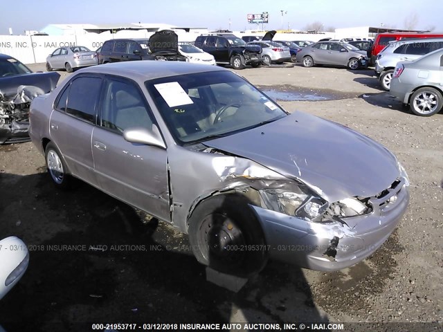 1NXBR12E5YZ341407 - 2000 TOYOTA COROLLA VE/CE/LE 棕色 照片 1