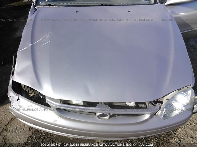 1NXBR12E5YZ341407 - 2000 TOYOTA COROLLA VE/CE/LE 棕色 照片 10