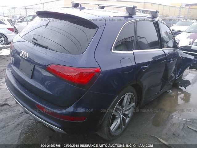 WA1CGAFPXEA113386 - 2014 AUDI SQ5 PREMIUM PLUS BLUE photo 4