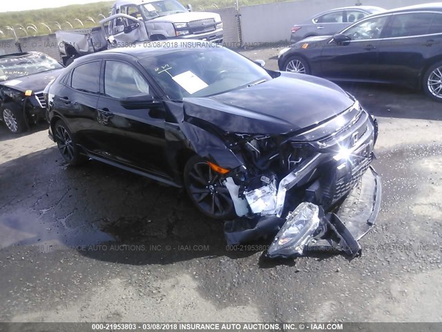 SHHFK7H45HU428405 - 2017 HONDA CIVIC SPORT 黑色 照片 1