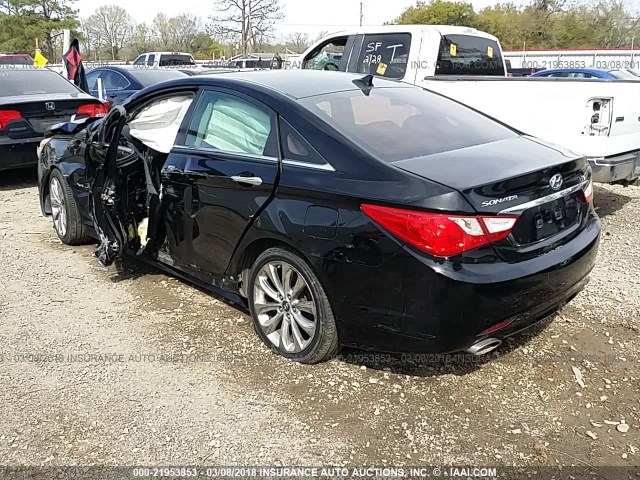 5NPEC4AC1BH231444 - 2011 HYUNDAI SONATA SE/LIMITED BLACK photo 3